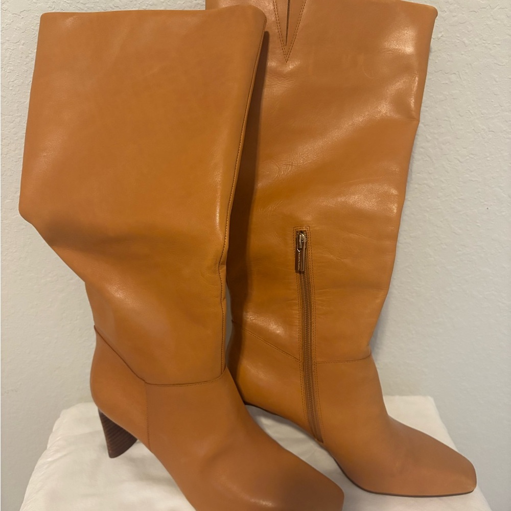 Vince Camuto Camel Heeled Boots - Start your Fall in style!